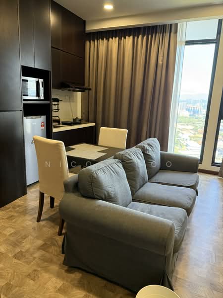 Service Residence for Rent at Expressionz Professional Suites - Nicole Soo - Living Room - PropertyGuru.com.my