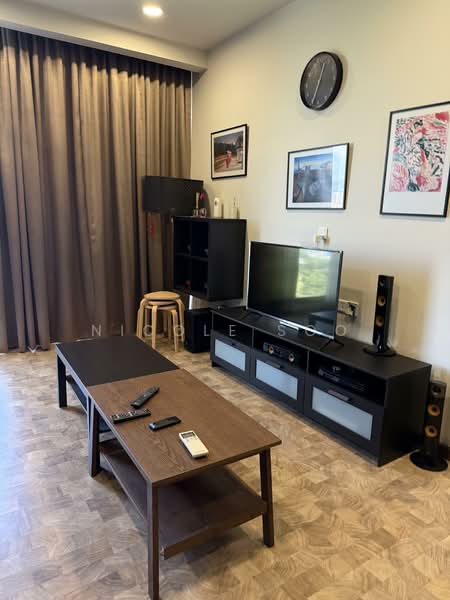 Service Residence for Rent at Expressionz Professional Suites - Nicole Soo - Living Room - PropertyGuru.com.my