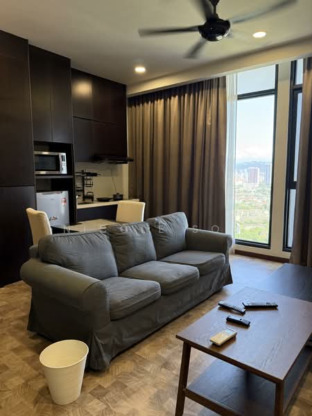 Service Residence for Rent at Expressionz Professional Suites - Nicole Soo - Living Room - PropertyGuru.com.my