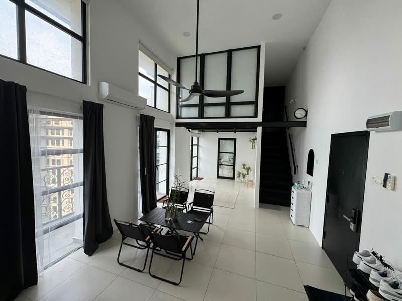 Service Residence for Sale at Colonial @ Empire City - Iylia . - Living Room - PropertyGuru.com.my