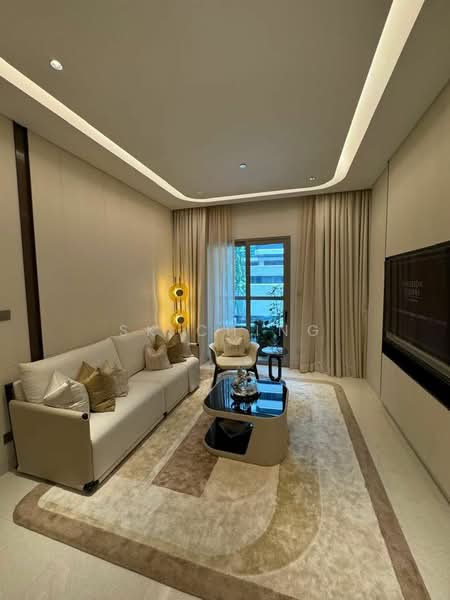 Service Residence for Sale at Pavilion Square - SK Ching - Living Room - PropertyGuru.com.my