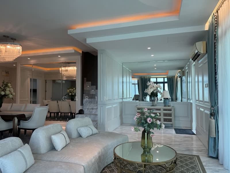 Condominium for Sale at The LIGHT COLLECTION II - Carine low - Living Room - PropertyGuru.com.my