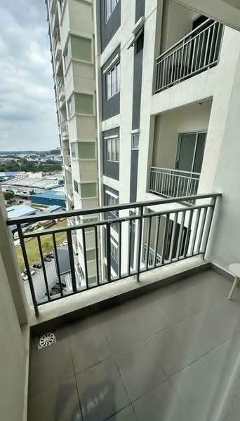 Apartment for Rent at Permas Ville Apartment - Robbie Tan - Balcony - PropertyGuru.com.my