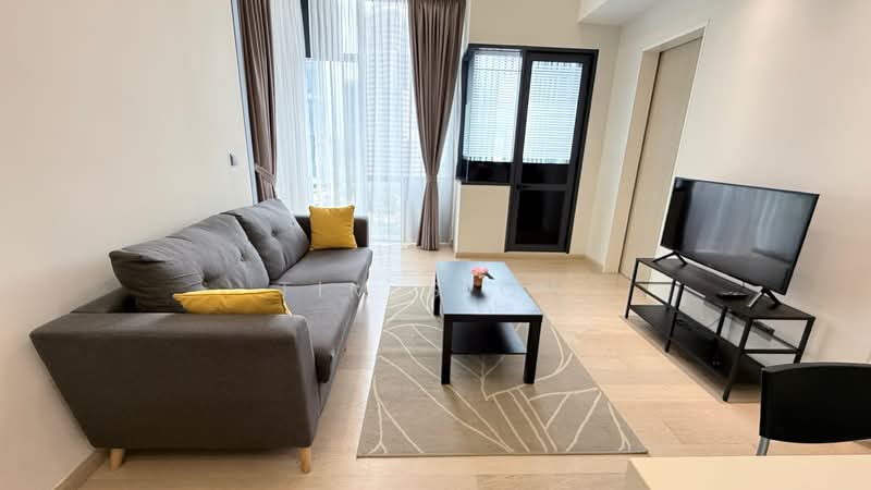 Service Residence for Rent at Star Residences One - Tim Siow - Living Room - PropertyGuru.com.my