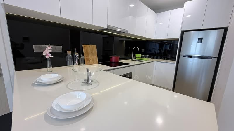 Service Residence for Rent at Star Residences One - Tim Siow - Kitchen - PropertyGuru.com.my