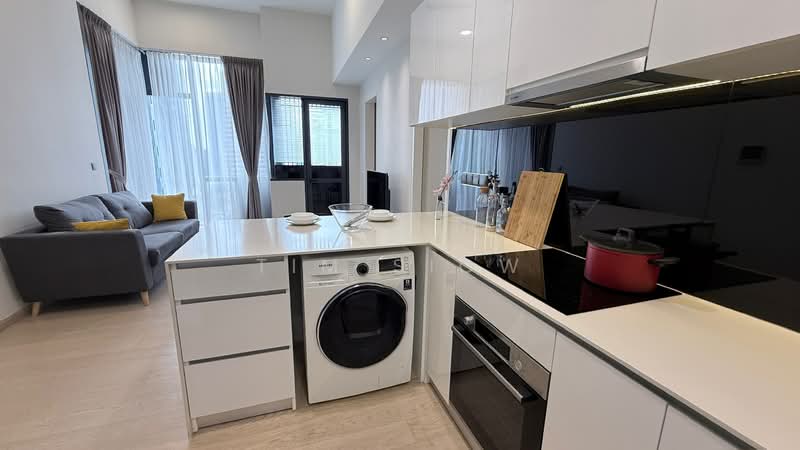Service Residence for Rent at Star Residences One - Tim Siow - Living Room - PropertyGuru.com.my