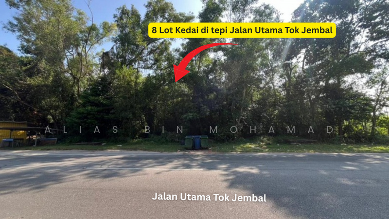 For Sale - 8 Lot Kedai di tepi Jalan Utama Tok Jembal, Kuala Nerus, Terengganu