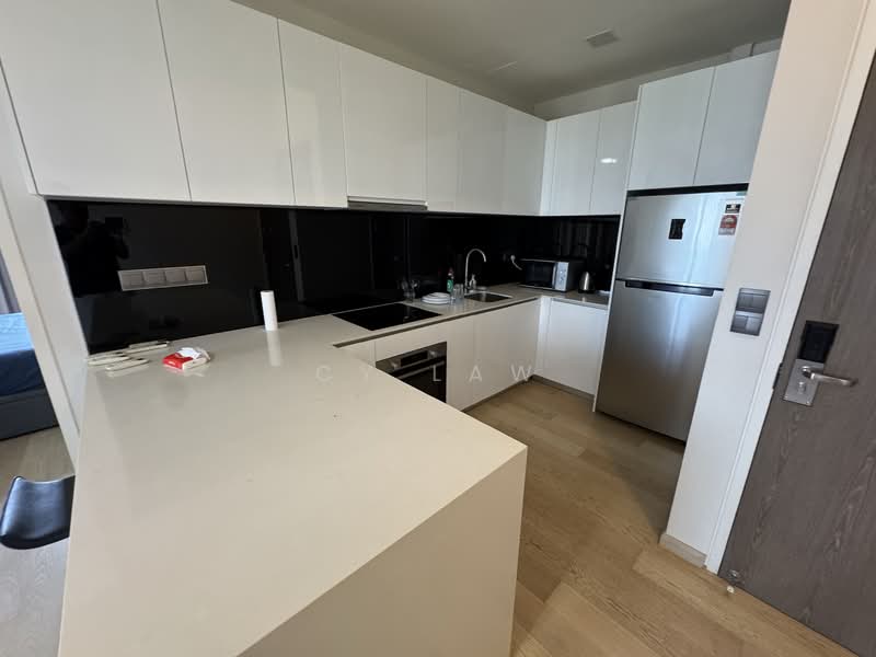 Service Residence for Rent at Star Residences One - CY Law - Kitchen - PropertyGuru.com.my
