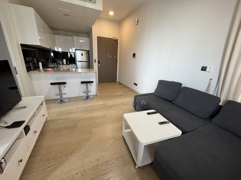 Service Residence for Rent at Star Residences One - CY Law - Living Room - PropertyGuru.com.my