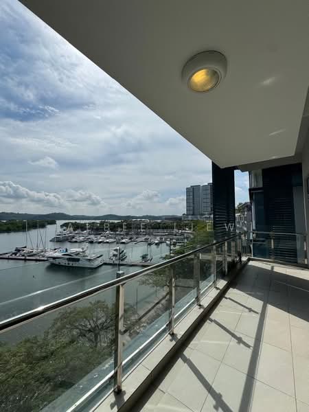 Service Residence for Sale at Somerset Puteri Harbour - Albee Liew - Balcony - PropertyGuru.com.my