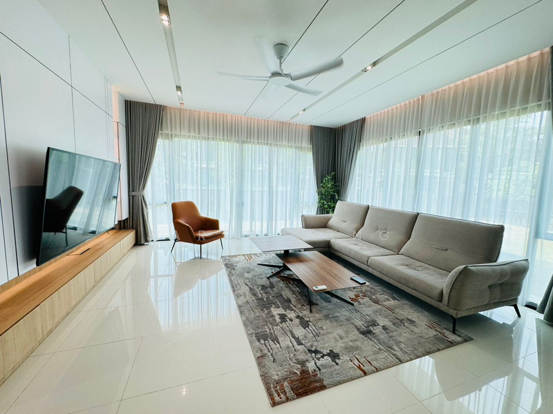Semi-Detached House for Rent in Cyberjaya (Selangor) - Jared Wong - Living Room - PropertyGuru.com.my