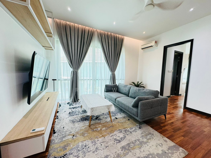 Semi-Detached House for Sale in Cyberjaya (Selangor) - Jared Wong - Living Room - PropertyGuru.com.my