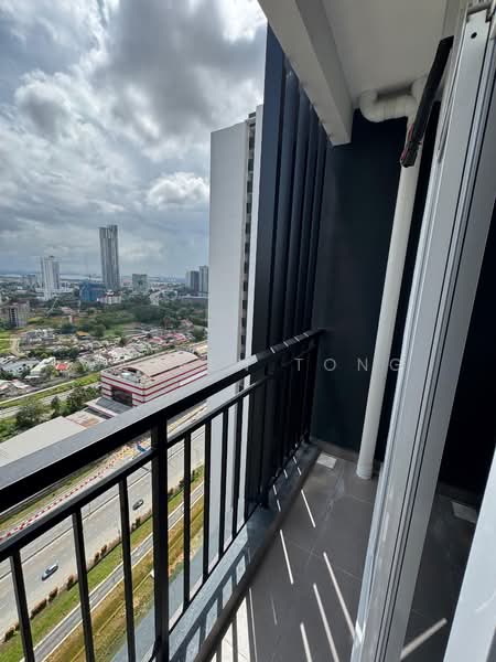 Service Residence for Rent at TRELLIS RESIDENCES - Warren Tong - Balcony - PropertyGuru.com.my