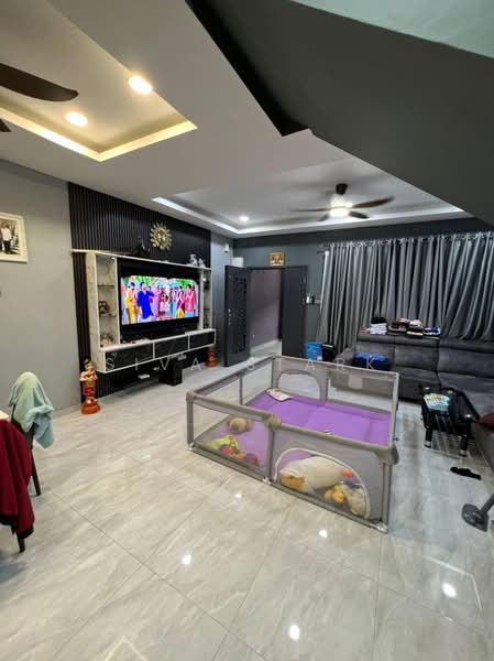 2-storey Terraced House for Sale in Senai (Kulai) - Siva Stark - Living Room - PropertyGuru.com.my