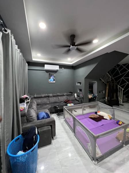 2-storey Terraced House for Sale in Senai (Kulai) - Siva Stark - Living Room - PropertyGuru.com.my
