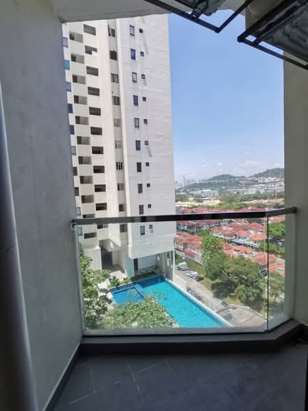 Service Residence for Sale at VIM 3 @ Desa Park North - Camie Hoo - Balcony - PropertyGuru.com.my