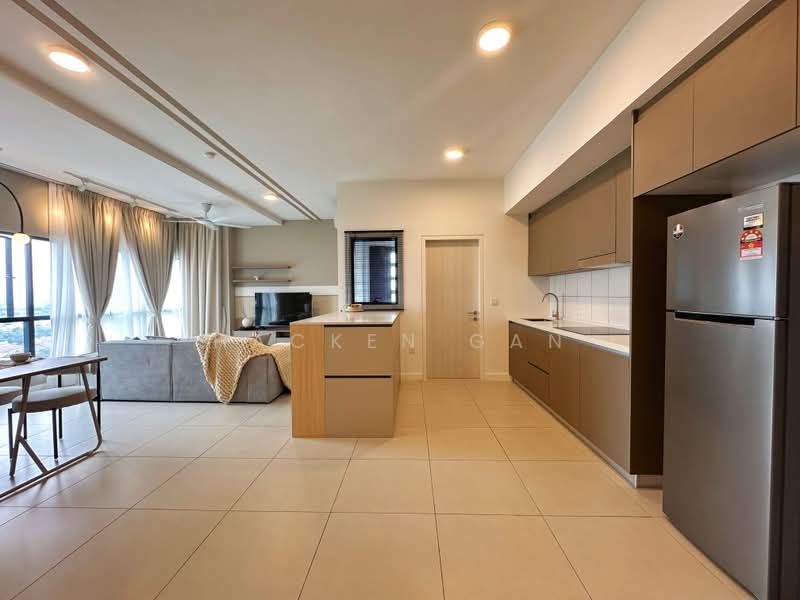 Servis Apartment untuk Disewa di Maya Ara Residences - Hacken Gan - Living Room - PropertyGuru.com.my