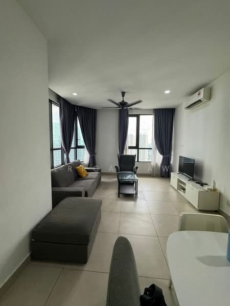 Service Residence for Rent at KL Gateway Premium Residences - Erica Law - Living Room - PropertyGuru.com.my