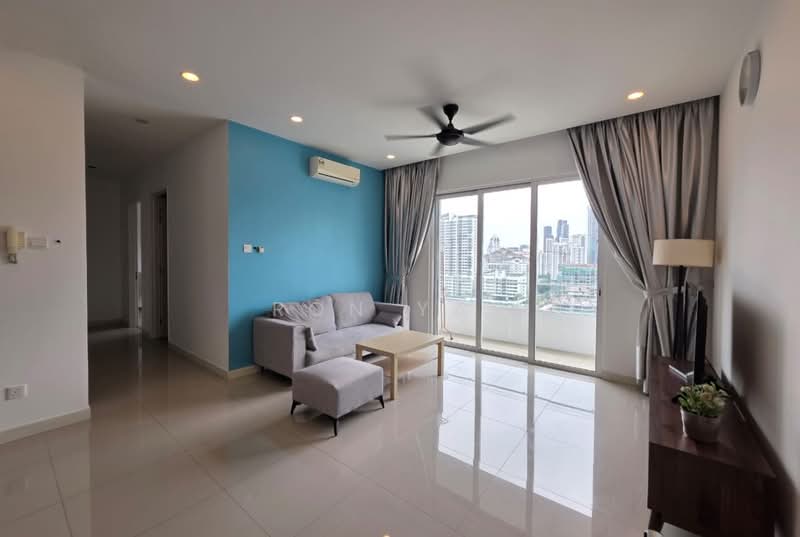 Condominium for Rent at Scenaria @ North Kiara Hills - Ron Yap - Living Room - PropertyGuru.com.my