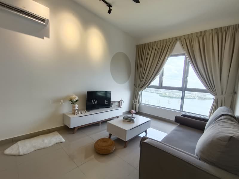 Service Residence for Rent at SkyLake Residence - Tan Wei Chuen - Living Room - PropertyGuru.com.my