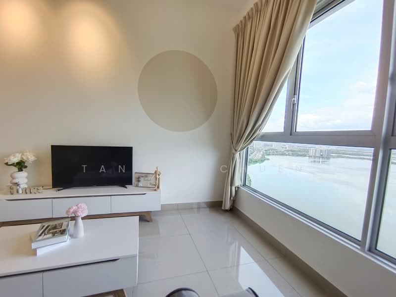 Service Residence for Rent at SkyLake Residence - Tan Wei Chuen - Living Room - PropertyGuru.com.my