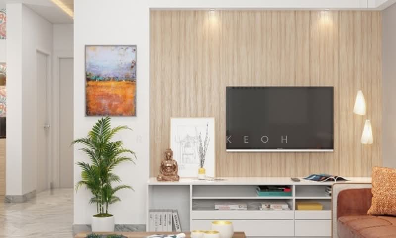 Condominium for Sale at D'Terra Residences - Marcus Keoh - Living Room - PropertyGuru.com.my