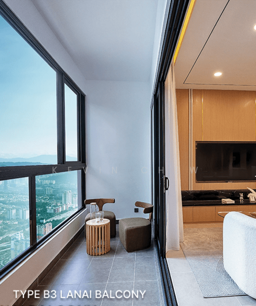 Condominium for Sale at Oaka Residences - Kevin Chew - Balcony - PropertyGuru.com.my
