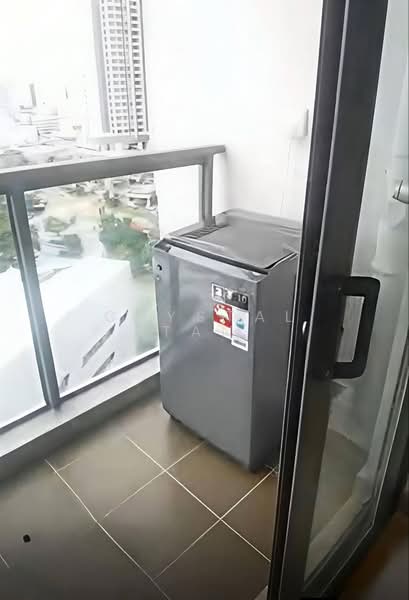 Service Residence for Sale at R&F Princess Cove Phase 1 - Crystal Tan - Balcony - PropertyGuru.com.my