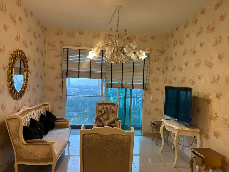 Service Residence for Rent at Twin Galaxy (Dwi Galaksi) - NG ZEN XI - Living Room - PropertyGuru.com.my