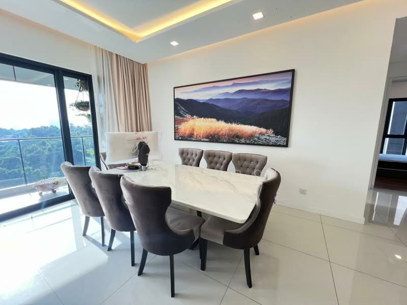 Condominium for Rent at Setia Sky Seputeh - Hugo Gooi - Dining Room - PropertyGuru.com.my