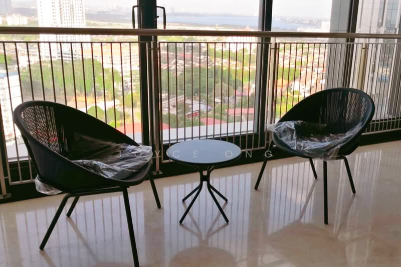 Service Residence for Rent at The Astaka @ 1 Bukit Senyum - Joyce Ong - Balcony - PropertyGuru.com.my