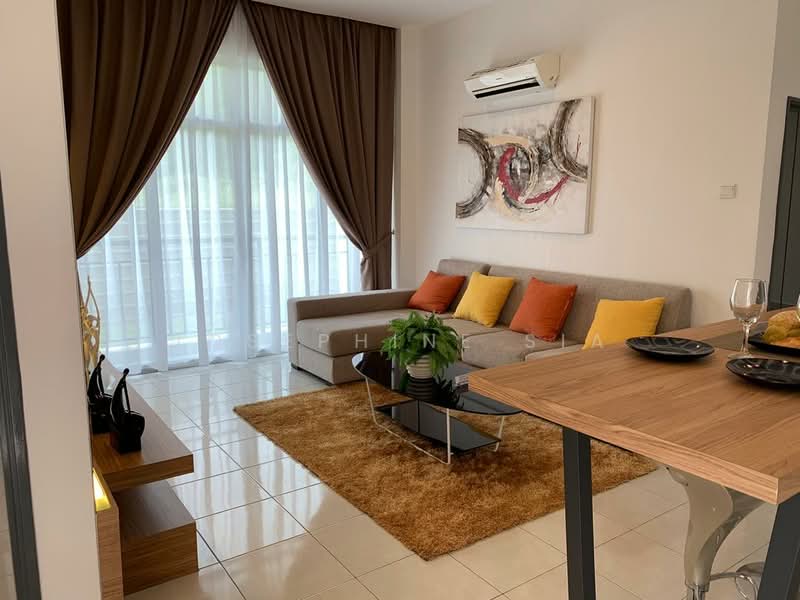 Service Residence for Sale at TRELLIS RESIDENCES - Josephine Sia - Living Room - PropertyGuru.com.my