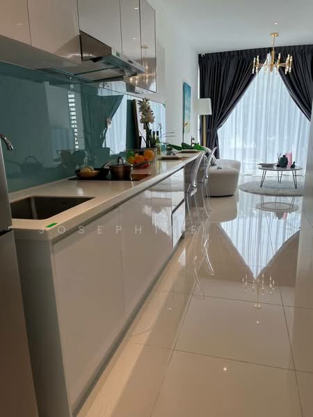 Service Residence for Sale at Sky Habitat - Josephine Sia - Kitchen - PropertyGuru.com.my