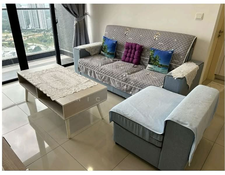 Service Residence for Rent at D'Pristine - Janice Yong - Living Room - PropertyGuru.com.my