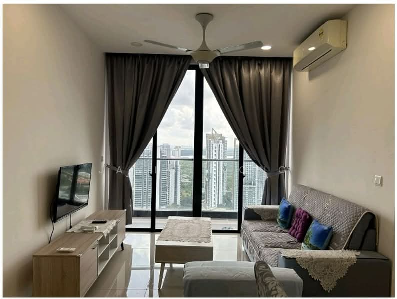 Service Residence for Rent at D'Pristine - Janice Yong - Living Room - PropertyGuru.com.my