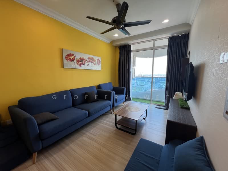 Service Residence for Rent at The Wave Residence - Geoffery Wee - Living Room - PropertyGuru.com.my