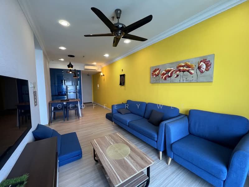 Service Residence for Rent at The Wave Residence - Geoffery Wee - Living Room - PropertyGuru.com.my