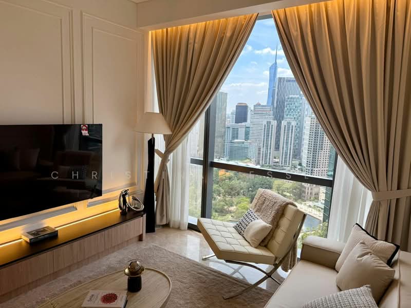 Service Residence for Sale at SO Sofitel Kuala Lumpur Residences - Christina Lesslar - Living Hall - PropertyGuru.com.my