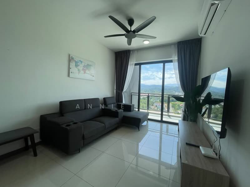 Condominium for Sale at Jesselton Twin Towers - Annie Hee - Living Room - PropertyGuru.com.my
