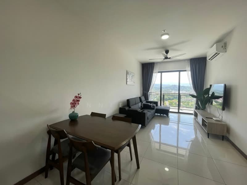Condominium for Sale at Jesselton Twin Towers - Annie Hee - Living Room - PropertyGuru.com.my