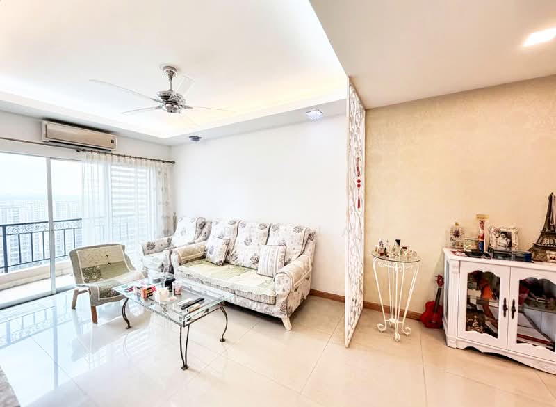 Condominium for Sale at Dynasty Garden Condominium - Amber Lai - Living Room - PropertyGuru.com.my