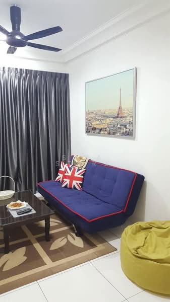 Service Residence for Sale at The Platino Serviced Apartment - Siva Stark - Living Room - PropertyGuru.com.my