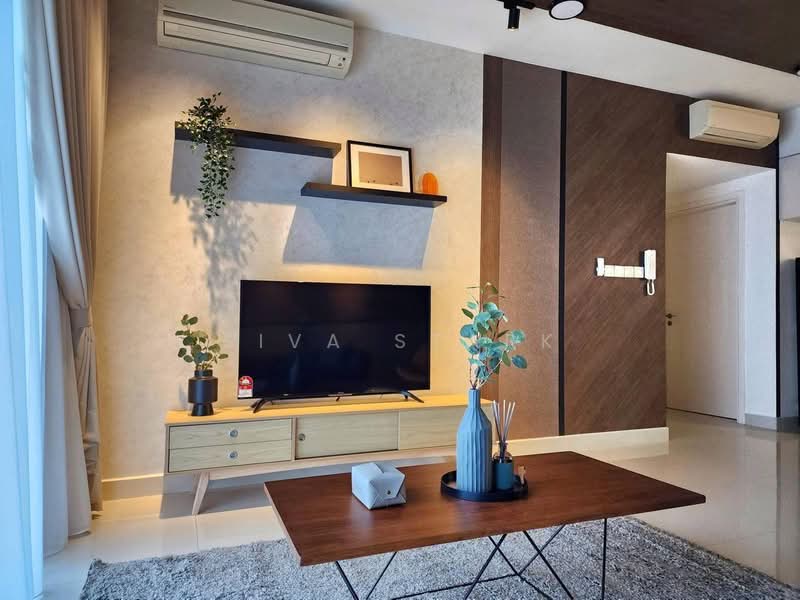 Service Residence for Sale at Teega Suites - Siva Stark - Living Room - PropertyGuru.com.my