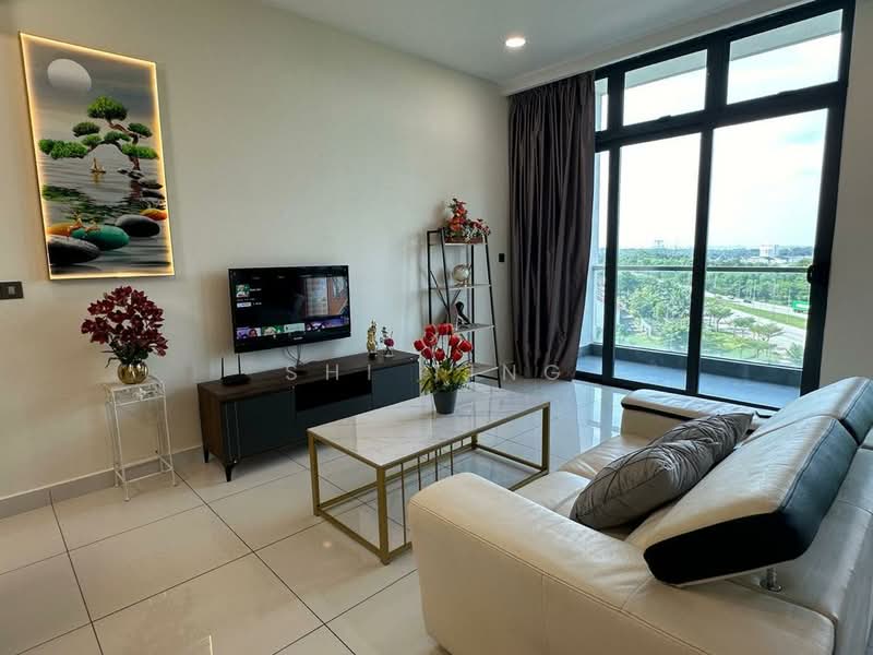 Service Residence for Sale at Green Haven - Shi Ting - Living Room - PropertyGuru.com.my