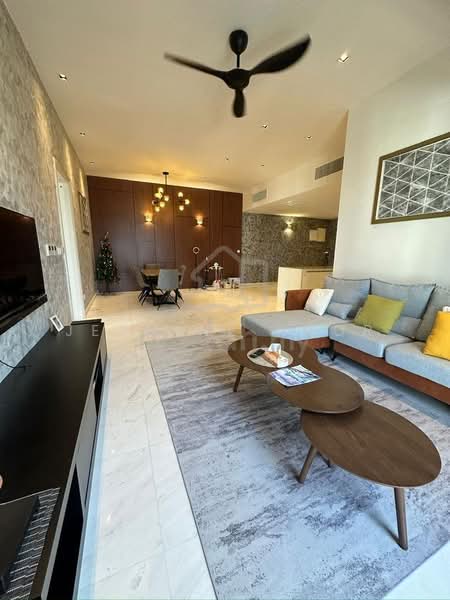 Setia V Residences untuk Untuk Disewa - RM 4,800 /bulan, Feb 2026 - Living Room - PropertyGuru.com.my