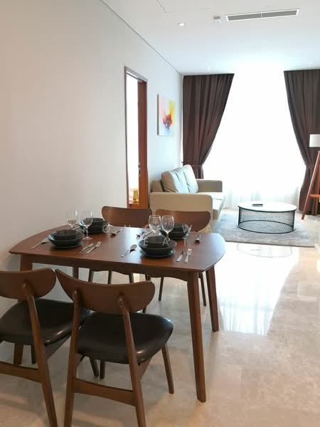 Sky Suites @ KLCC untuk Untuk Disewa - RM 3,500 /bulan, Feb 2026 - Living Room - PropertyGuru.com.my