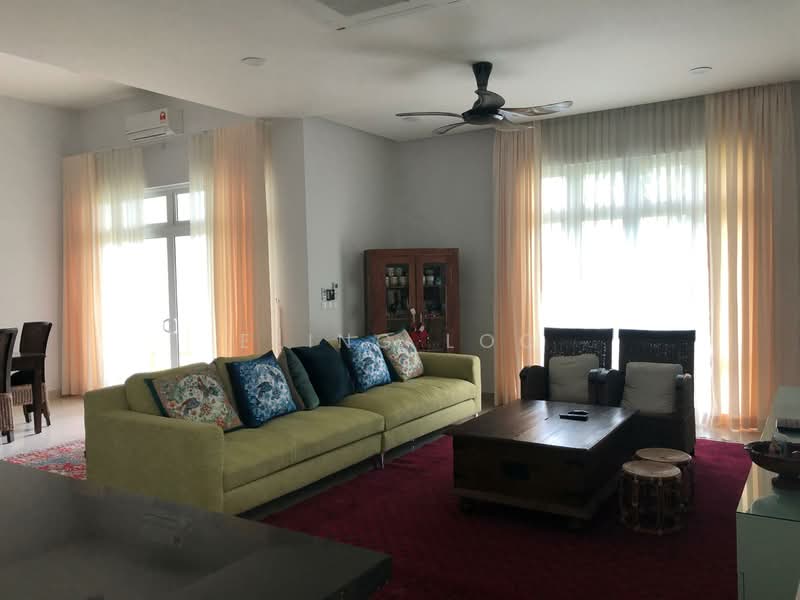 Zero-Lot Bungalow for Sale in Ampang (Selangor) - Eling Loo - Living Room - PropertyGuru.com.my