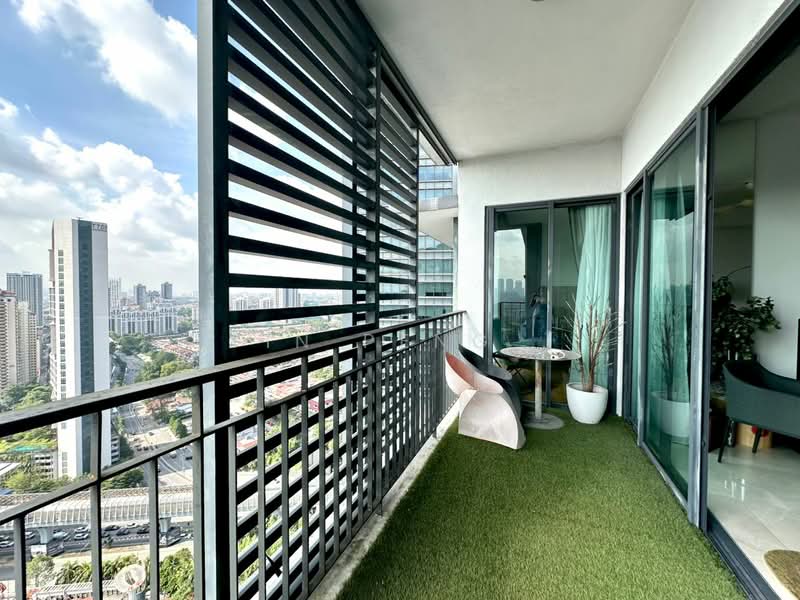 Servis Apartment untuk Dijual di The Greens - Yin Peng . - Balcony - PropertyGuru.com.my