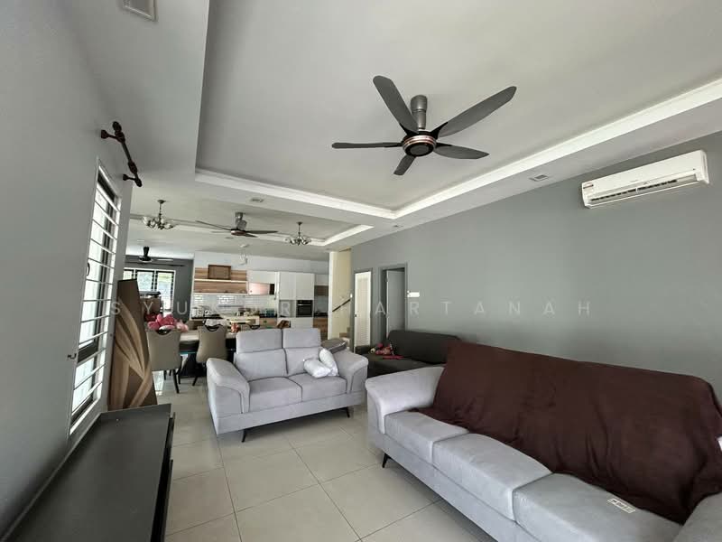 2-storey Terraced House for Sale in Alam Impian (Shah Alam) - Syukor Hartanah - Living Room - PropertyGuru.com.my