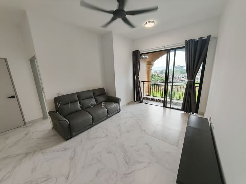 Condominium for Rent at Palazzo - Vincent Chin - Living Room - PropertyGuru.com.my